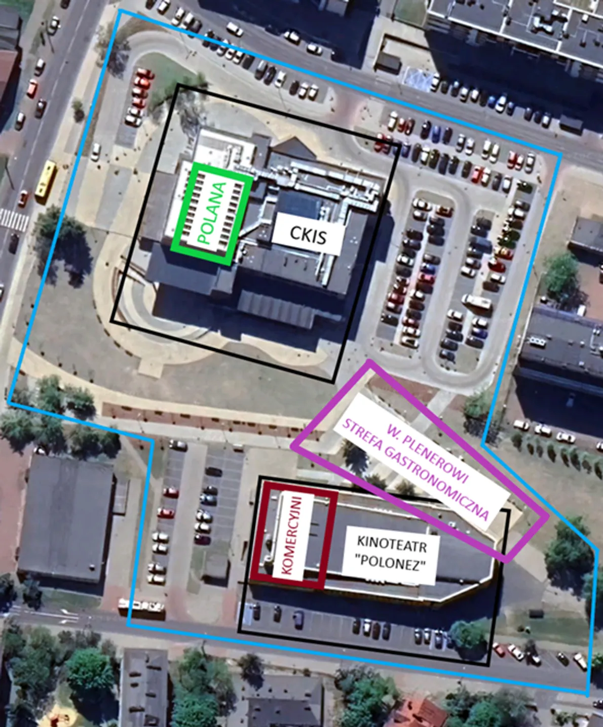 mapa wystawców